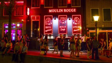 الشارع الاحمر في هولندا