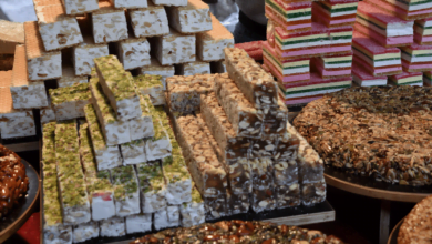 افضل محلات بيع الحلقوم في اسطنبول وتركيا