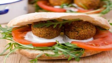 فطيرة الفلافل في اوروبا